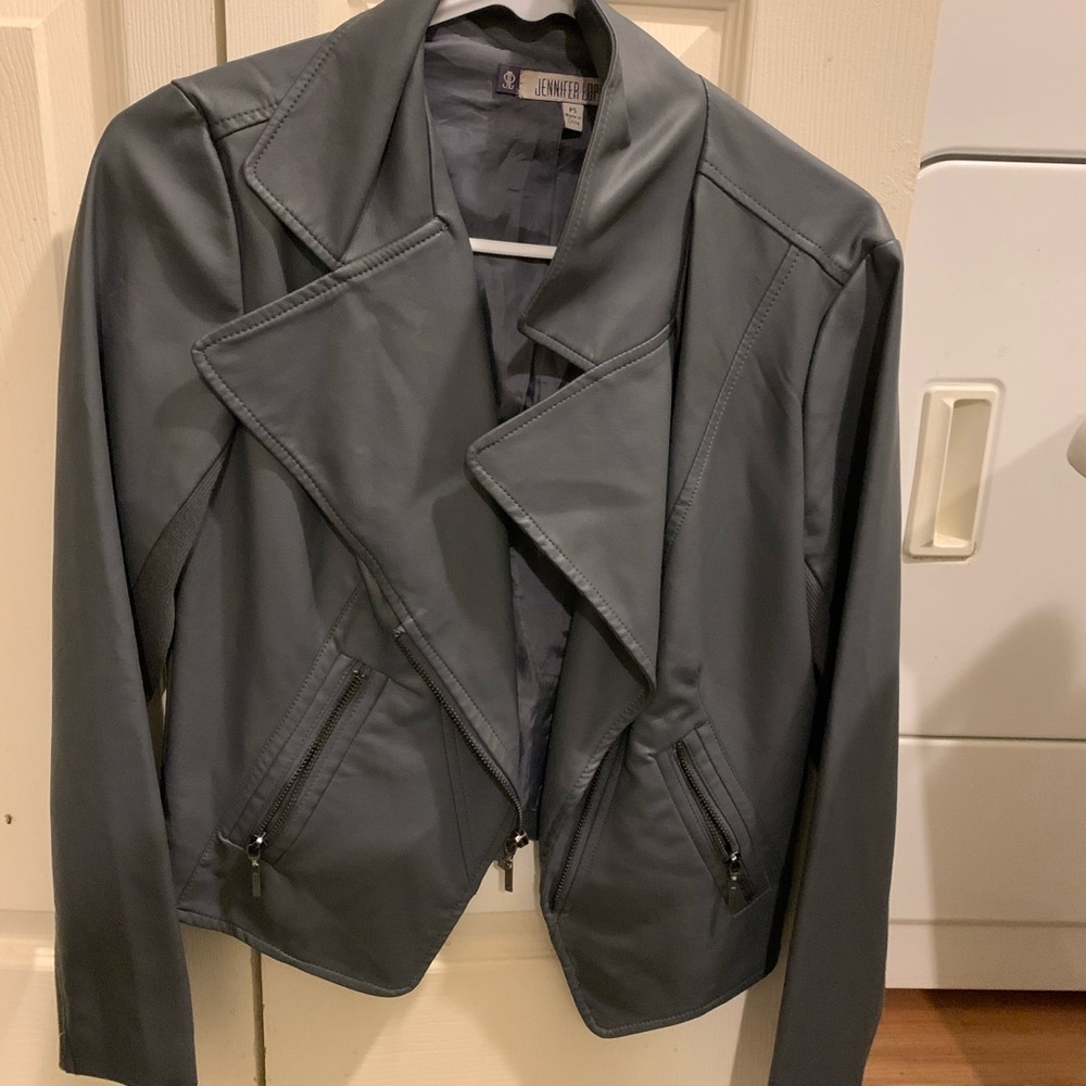 Gray blazer